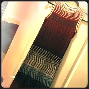 Maxi dress, gradient colors